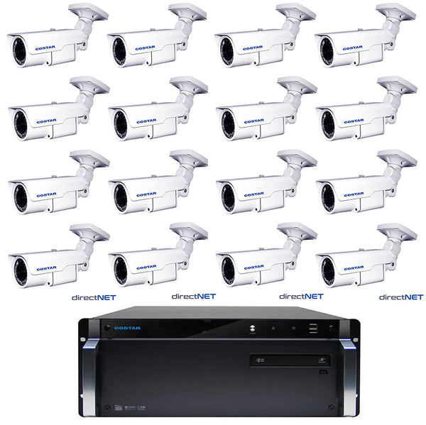 DVR Bundle: CR1610PC + 16 Outdoor Bullet Cameras